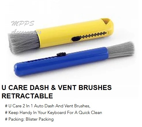 DASH and VENT RETRACTABLE BRUSH